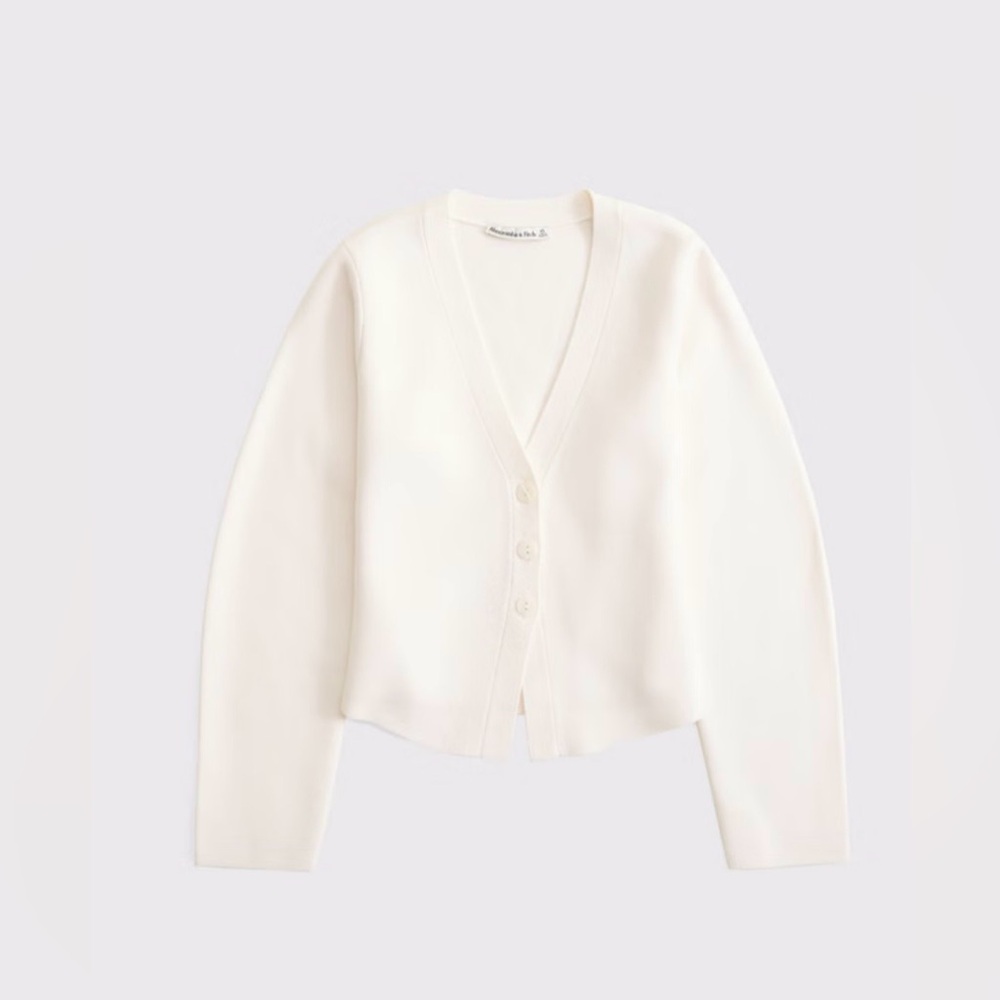 NWOT Abercrombie & Fitch LuxeLoft Rounded Sleeve Cardigan